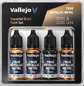 Vallejo - Paint Set - True Metallic Imperial Gold