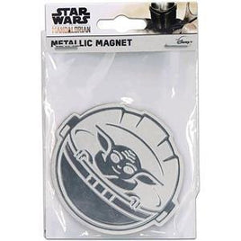 Star Wars Magnet - The Mandalorian Grogu Metallic Magnet