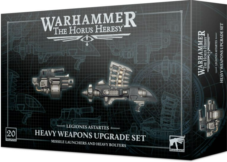 The Horus Heresy - Legiones Astartes - Heavy Weapons Upgrade Set - Missile
