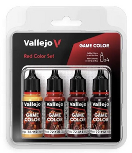 Vallejo - Game Color Red Color Set
