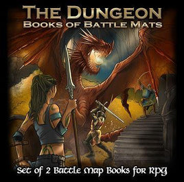 The Dungeon - Books of Battle Mats - Set of 2 Books