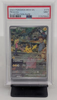 Graded Pokemon - Pikachu IR #173 PSA 9 MINT