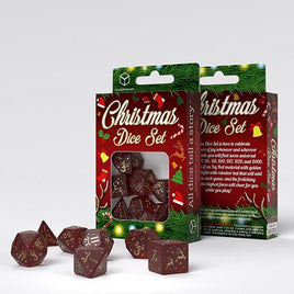 Q Workshop - Christmas Dice RPG Dice Set 2022