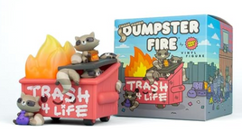 Dumpster Fire Trash Panda Vinyl Figure