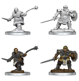 WizKids 90406 - D&D Nolzur's Marvelous Miniatures - Female Dwarf Fighter