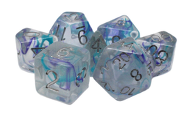 Old School Dice - Luminous: Ocean Breeze RPG Dice Set