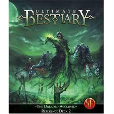 Nord Games - Ultimate Bestiary - The Dreaded Accursed Reference Deck 2 (DM Resource)