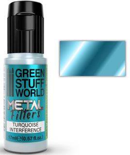 Green Stuff World - Metal Filters: Turquoise Interference
