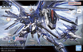 Bandai - Gundam Seed Cosmic Era - Rising Freedom Gundam STTS-909 Compass Mobile Suit HG 1/144 Scale Model Kit