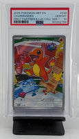 Graded Pokemon - Charmander First Partner Illus Coll Ser 1 #038 PSA 10 GEM MT