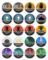 Infinity - N5 Acrylic Hacking Suite Token Set