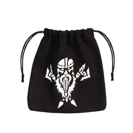 Q Workshop - Dice Bag - Dwarven Black & White