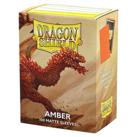 Dragon Shield - Standard Sleeves - Matte Amber 100ct