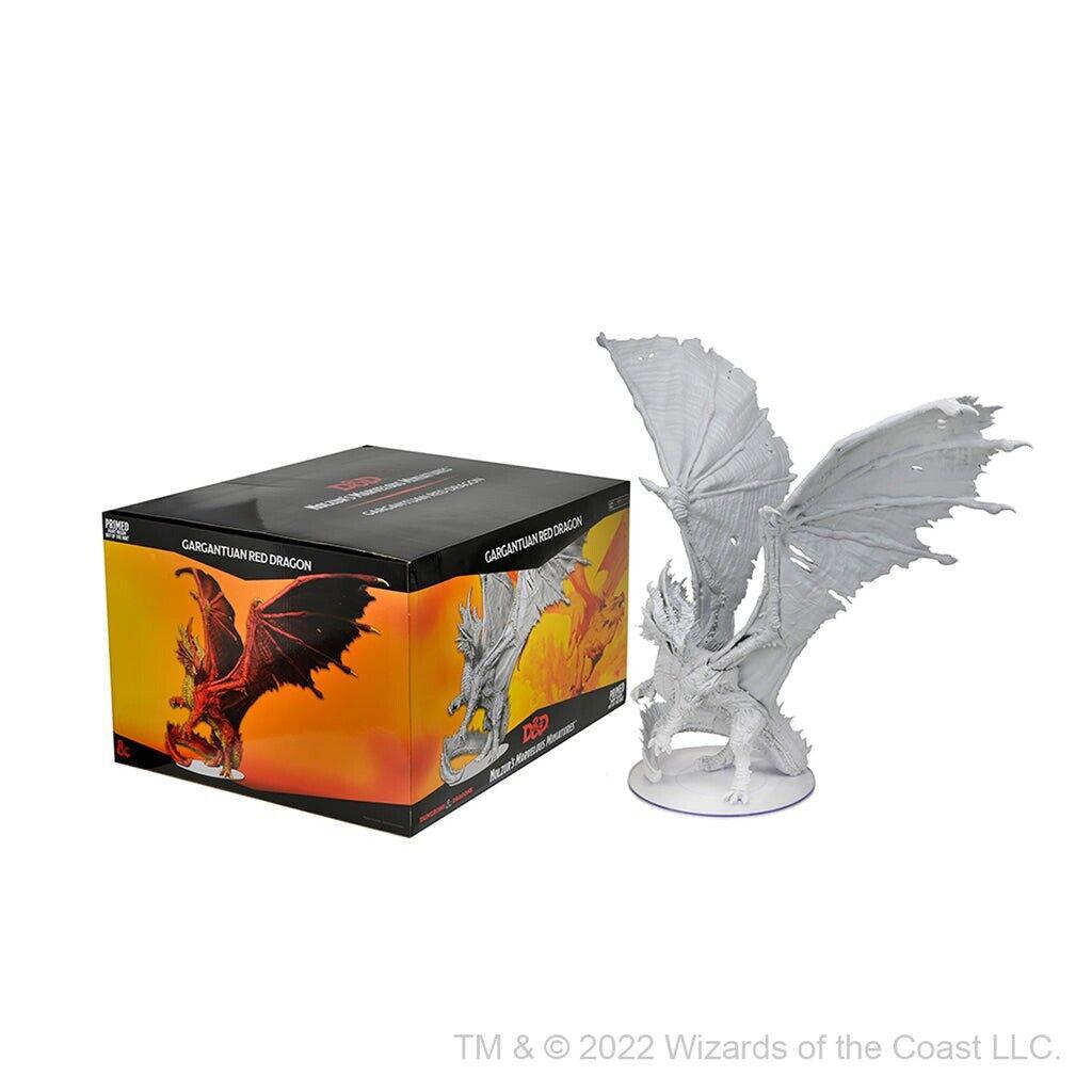 WizKids - D&D Nolzur's Marvelous Miniatures 90562 - Gargantuan Red Dragon