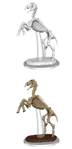 WizKids 90448 - Pathfinder Battles Deep Cuts - Skeletal Horse Unpainted Mini