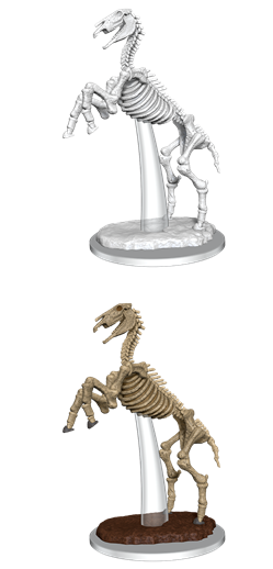 WizKids - Pathfinder Battles Deep Cuts - Skeletal Horse Unpainted Mini