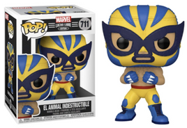 Funko Pop! - Marvel Lucha Libre - El Animal Indestructible Bobble-head #711