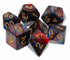Foam Brain Games - Blue Blood RPG Dice Set