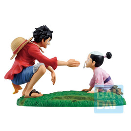 Bandai - One Piece - Monkey D Luffy & Momonosuke Ichiban Figure