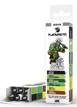 AK Interactive - Playmarkers: Orcs & Goblins