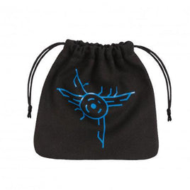 Q Workshop - Dice Bag - Galactic Black & Blue