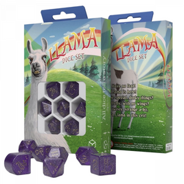 Q Workshop - Llama Dice: Zippy RPG Dice Set