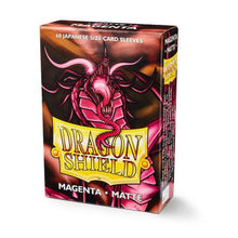 Load image into Gallery viewer, Dragon Shield - Small Sleeves - Matte Magenta 60ct