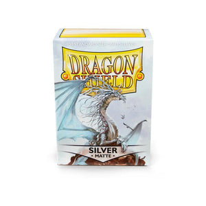Dragon Shield - Standard Sleeves - Matte Silver 100ct