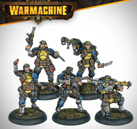 Warmachine - Cygnar Gravediggers - Commando Unit