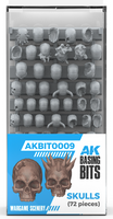 AK Interactive - Basing Bits - Skulls 72pc