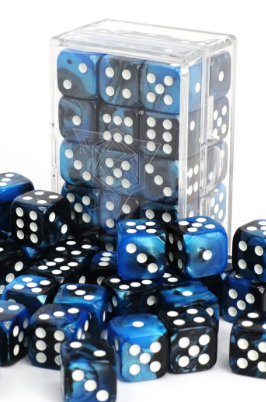 Die Hard Dice - Vanguard d6 Pack: Nocturne & Azure (30 Count)