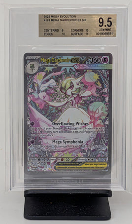 Graded Pokemon - Mega Gardevoir ex #178 SIR Beckett 9.5 GEM MINT