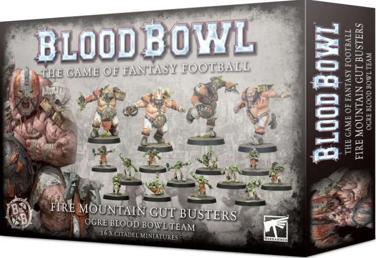 Blood Bowl - Team - Ogre - Fire Mountain Gut Busters