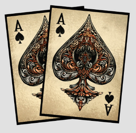 Realm Guard - Ace of Spades Matte Art Sleeves 100+ Count
