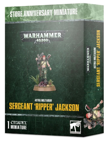 Warhammer 40k - Astra Militarum - Sergeant Ripper Jackson