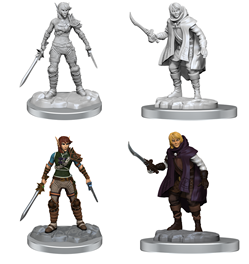 WizKids 90582  - D&D Nolzur's Marvelous Miniatures - Elf Rogue & Half-Elf Protege