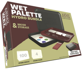 Army Painter - Wet Palette Hydro Bundle & Brush Storage