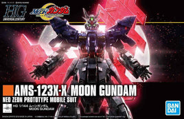 Bandai - Universal Century AMS-123X-X Moon Gundam HG 1/144 Scale Model Kit