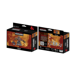 WizKids 75094 - D&D Frameworks Fire Giant and Hellhound Pet