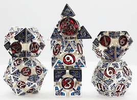Foam Brain Games - Oculus Watchful Metal Hollow RPG Dice Set