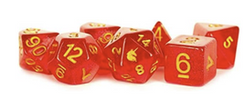 Fanroll - Unicorn: Red RPG Dice Set