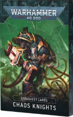 Warhammer 40k - Chaos Knights - Datasheet Cards (10th Ed)