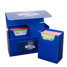 Monster - Deck Box - Glitter Double Deck Box Blue