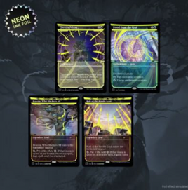 MTG - Secret Lair Showcase Neon Dynasty - Neon Ink Foil Edition - February Superdrop