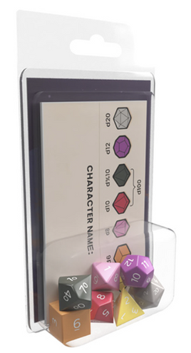 Plaid Hat Games - Color Coded Starter RPG Dice Set