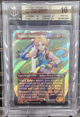 Graded Magic The Gathering - Zidane, Tantalus Thief #0550 Surge Foil Beckett 10 PRISTINE