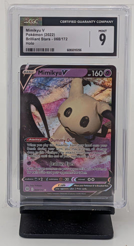 Graded Pokemon - Mimikyu V 068 CGC 9 MINT