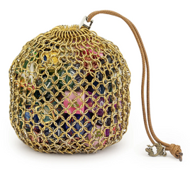 Hymgho - Dice Bag - Hero's Chainmail Gold Dice Bag