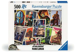 Ravensburger - Puzzle - Star Wars The Mandalorian In Search of the Child 500pc