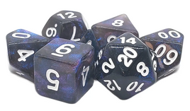 Old School Dice - Galaxy: Black Hole RPG Dice Set